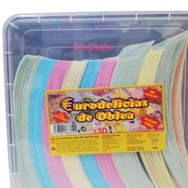 Euro-Delicias de Oblea 400 Unidades-detalle