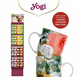 Yogi Tea display 64 units + 24 cups free