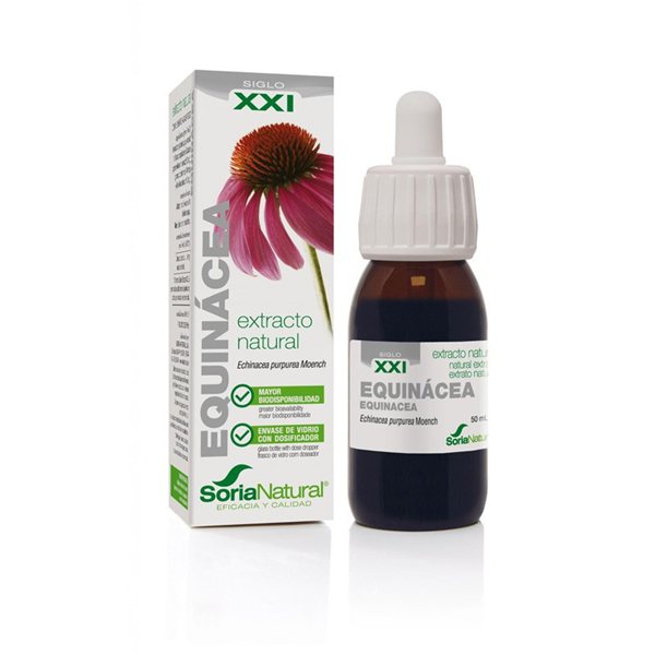 Echinacea extract S.XXI 50ml Soria Natural-lateral