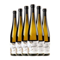 Eymann Riesling Pfälz Eco — Ecológico 75 cl Vino Blanco (Caja de 6 unidades)