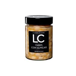 Fabes con Almejas 370g La Catedral