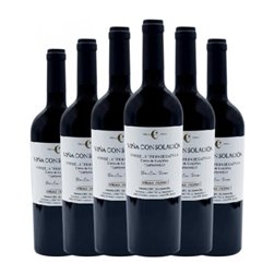 Familia Conesa Viña Consolación Tempranillo Vino de la Tierra de Castilla 75 cl Vino Tinto (Caja de 6 unidades)