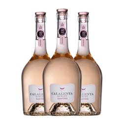 Fantini Calalenta Merlot Trocken — Seco Rosé — Rosado 75 cl Vino Rosado (Caja de 3 unidades)