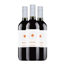 Fantini Chardonnay 1 L Vino Blanco (Caja de 3 unidades)