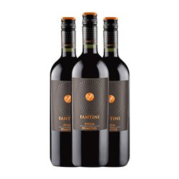 Fantini Primitivo Puglia 1 L Vino Tinto (Caja de 3 unidades)