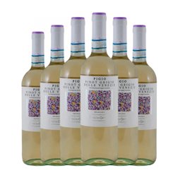 Fasoli Gino Pigio Pinot Gris Delle Venezie 75 cl Vino Blanco (Caja de 6 unidades)