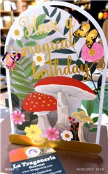 Felicitación Cumpleaños Setas