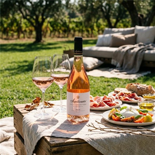 Félix Azpilicueta Colección Privada Rosé 2016-detalle