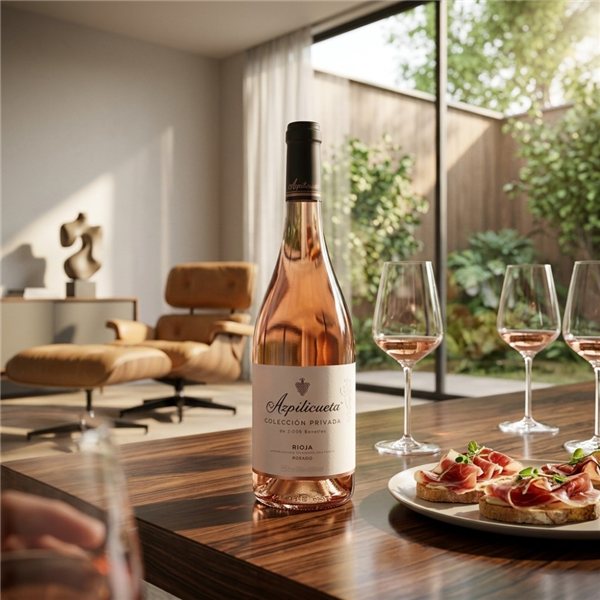 Félix Azpilicueta Colección Privada Rosé 2016-lateral