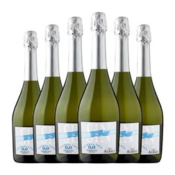 Félix Solís Viña Albali 75 cl 0.0 Cero Cero Sin Alcohol Espumoso Blanco (Caja de 6 unidades)