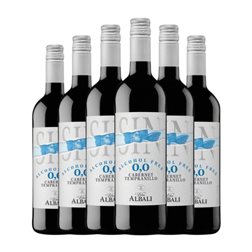 Félix Solís Viña Albali Cabernet Tempranillo 75 cl 0.0 Cero Cero Sin Alcohol Vino Tinto (Caja de 6 unidades)