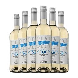Félix Solís Viña Albali Sauvignon 75 cl 0.0 Cero Cero Sin Alcohol Vino Blanco (Caja de 6 unidades)