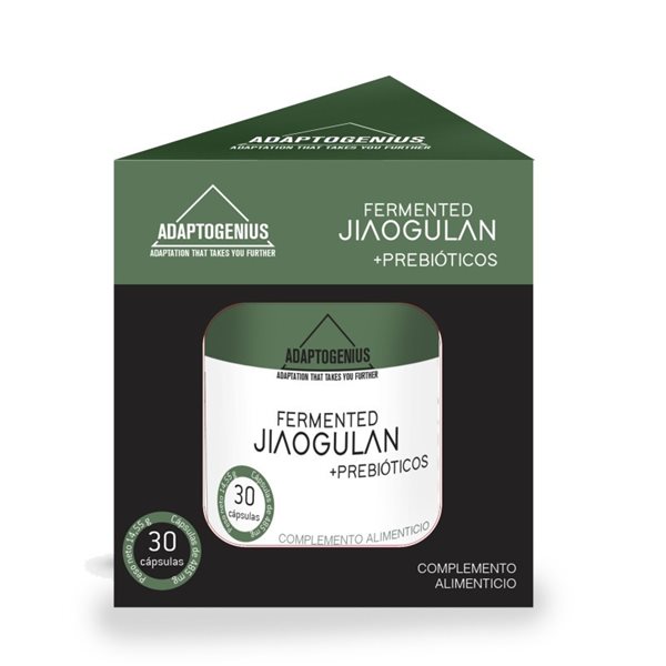 Fermentiertes Jiaogulan 30 Kapseln Bioserum Adaptogenius-detalle