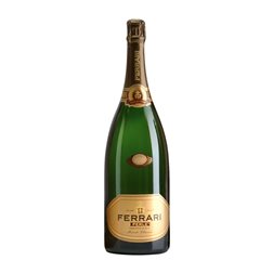 Ferrari Perlé Chardonnay Trocken — Seco Trento Botella Magnum 1,5 L Espumoso Blanco
