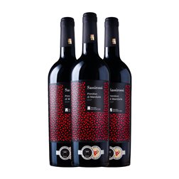 Feudi Salentini Sassirossi Primitivo Primitivo di Manduria 75 cl Vino Tinto (Caja de 3 unidades)