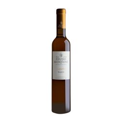 Feudo Montoni Passito Terre Siciliane Bianco — Blanco Eco — Ecológico Media Botella 37 cl Vino Dulce