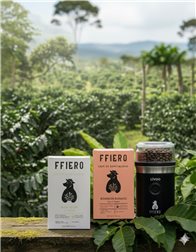 La traducción al francés de "FFiero Volcanico + Molinillo" sería "FFiero Volcanique + Moulin".