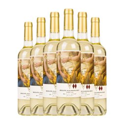 FG Francisco Gómez Fruto Noble Moscatel Alicante 75 cl Vino Blanco (Caja de 6 unidades)