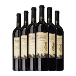 Fiamme Nere Montepulciano d'Abruzzo Reserva 75 cl Vino Tinto (Caja de 6 unidades)