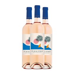Figuière Méditerranée Côtes de Provence Eco — Ecológico 75 cl Vino Rosado (Caja de 3 unidades)