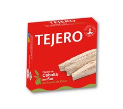 Filete de caballa del sur en aceite oliva TEJERO 525gr