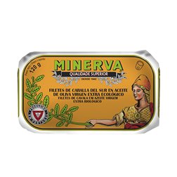 Filete de Caballa del Sur en AOVE ECO 120g Minerva