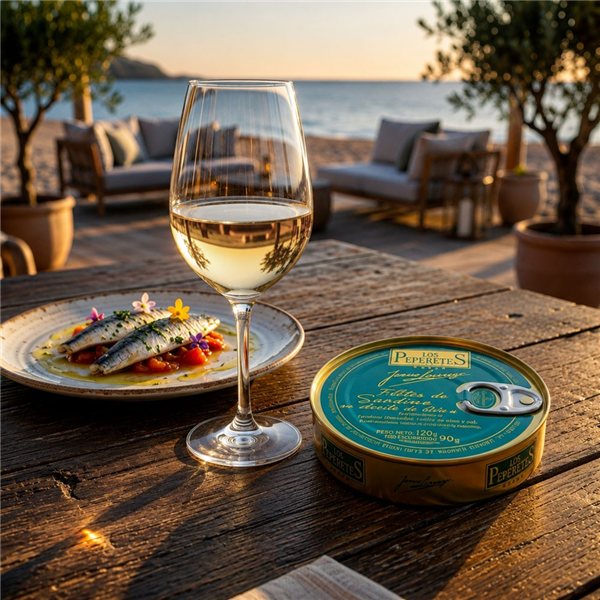 Sardinenfilet in Olivenöl Peperetes 120g-detalle