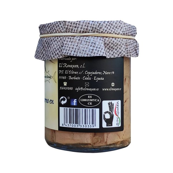 Im Olivenöl gebackene Thunfischfilets 212g.-detalle