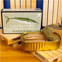 Filetes de caballa en aceite de oliva, Casa Santoña