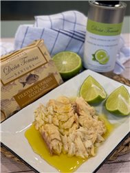 Filets de daurade bio dans de l'huile d'olive vierge extra 120g.