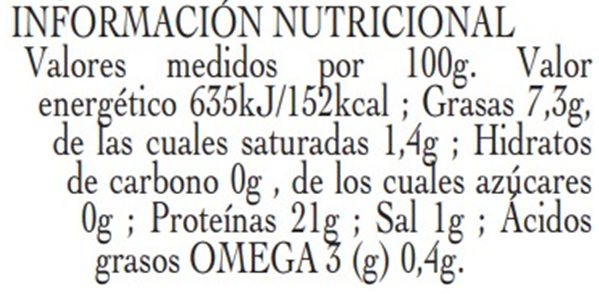 Filetes de Lubina en aceite de oliva 120g-detalle