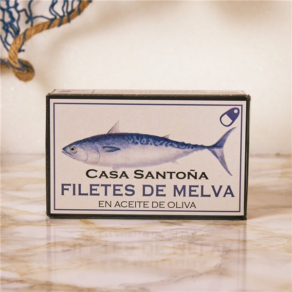 Filetes de melva en aceite de oliva - Lata-detalle
