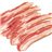 Tranches de poitrine de porc, environ 560 g.