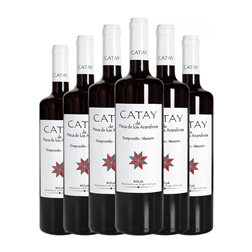 Finca de Los Arandinos Catay Tempranillo Mazuelo Seco Rioja 75 cl Vino Tinto (Caja de 6 unidades)