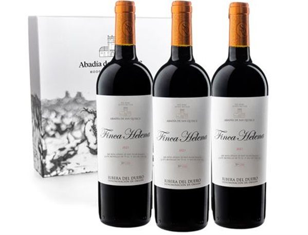 Finca Helena, Abadía de San Quirce vino tinto (3 unidades)-lateral