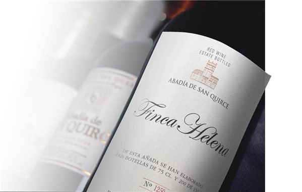 Domaine Helena, vin rouge Abbaye de San Quirce (3 unités)-lateral