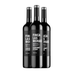 Finca Las Moras Cabernet Sauvignon Syrah San Juan Selection — Selección, Barrel — Barrica 75 cl Vino Tinto (Caja de 3 unidades)