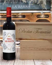 Finca San Martín Crianza 2021 75cl se traduce al francés como:

Finca San Martín Crianza 2021 75cl. 

Los nombres propios y las denominaciones de productos generalmente no se traducen.