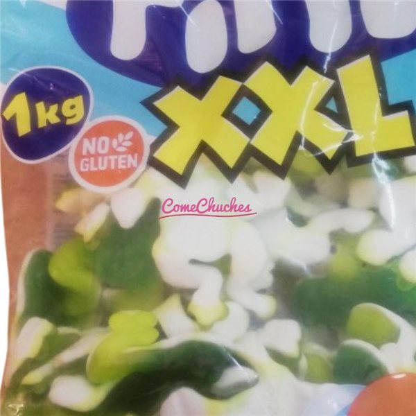 Fini XXL Ranas Brillo 1 Kg (35 Unidades Aproximadamente)-lateral
