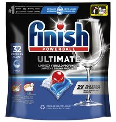 Finish Ultimate All in 1 Dishwasher - 32 capsules