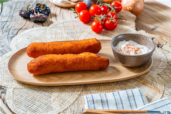 Flamenquines de pollo-lateral