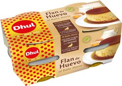 Flan de huevo dhul