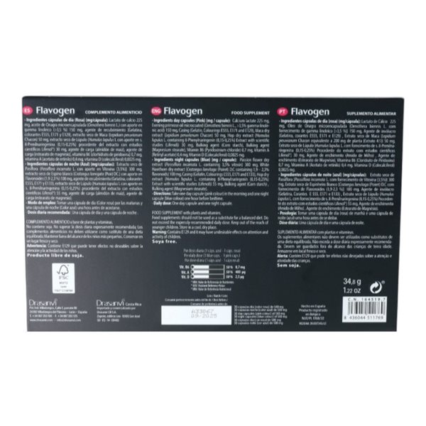 Flavogen Bifase I 60 Caps-detalle