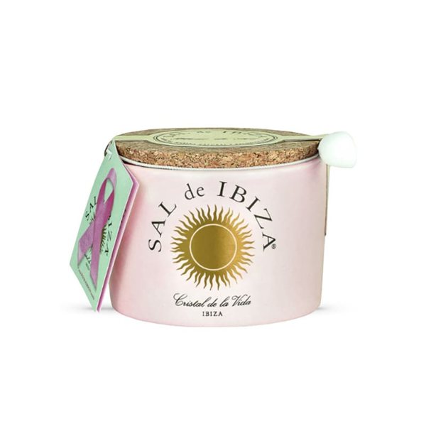 Fleur de Sel "La Vie en Rose”, Sal de Ibiza-izquierda