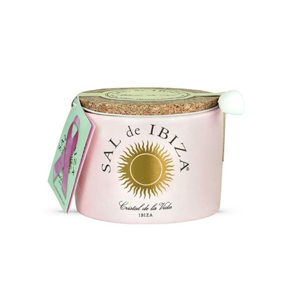 Fleur de Sel "La Vie en Rose”, Sal de Ibiza-detalle