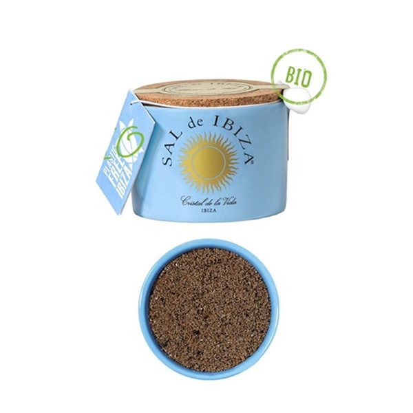 Fleur de Sel "Mar Blau" BIO, Ibiza Salt-detalle