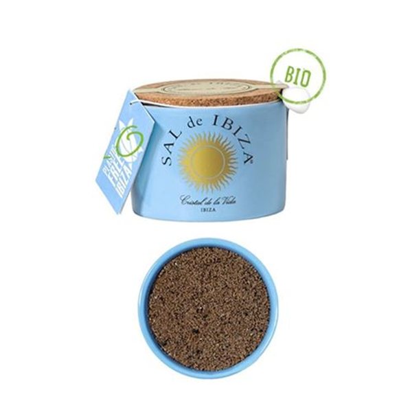 Fleur de Sel "Mar Blau" BIO, Ibiza Salt-lateral