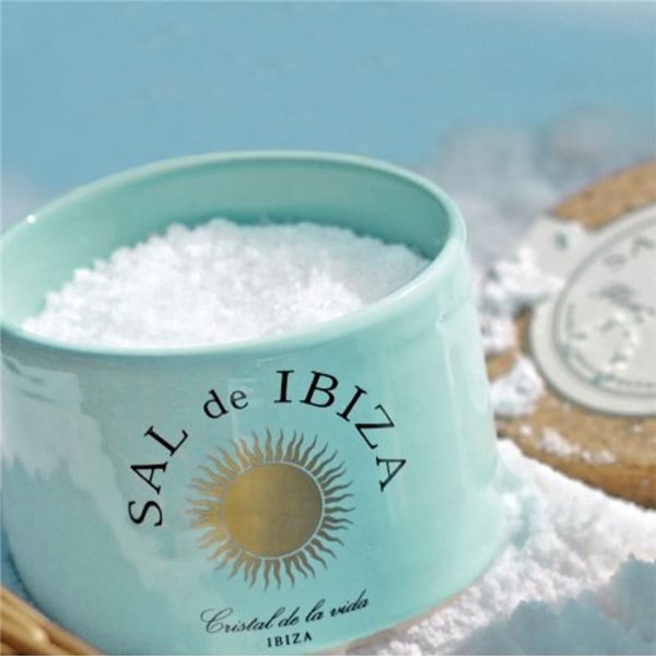 Ibiza Flower Salt (ceramic jar)-trasera