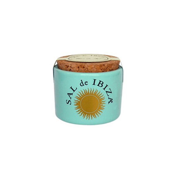 Fleur de Sel d'Ibiza (mini-pot céramique)-detalle