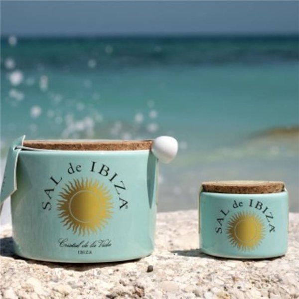 Fleur de Sel d'Ibiza (mini-pot céramique)-izquierda